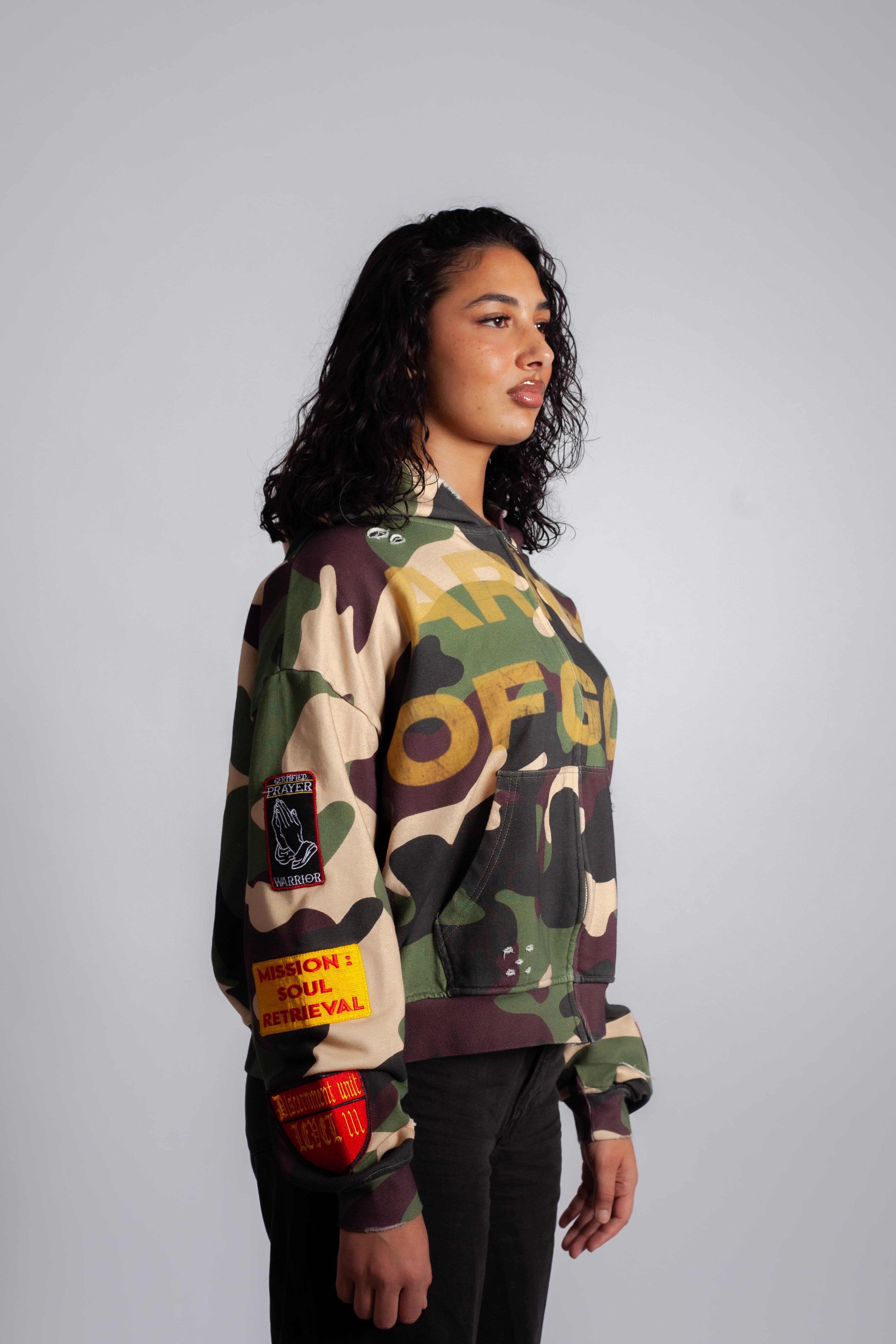 "Army of God" Zip-Up