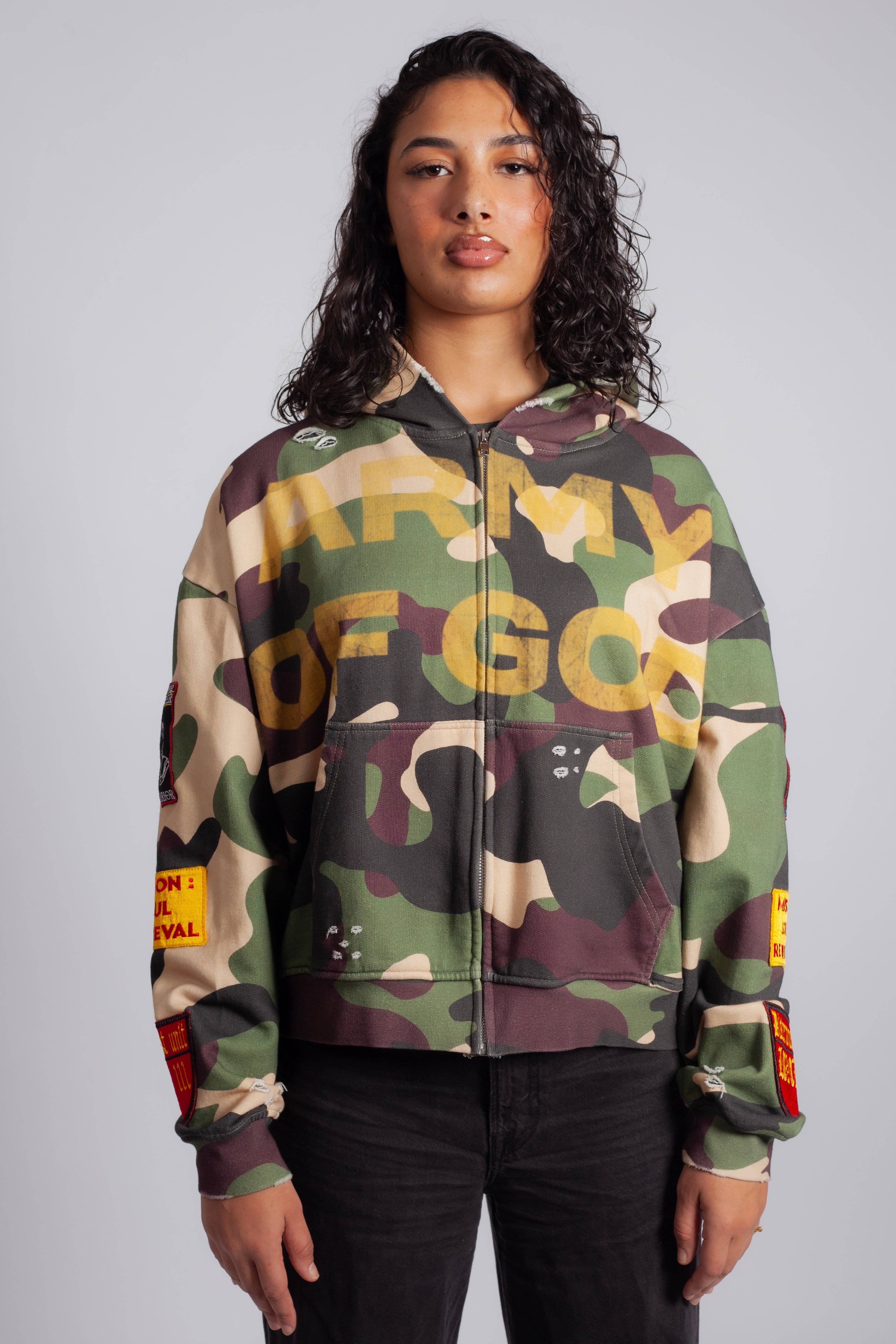 "Army of God" Zip-Up