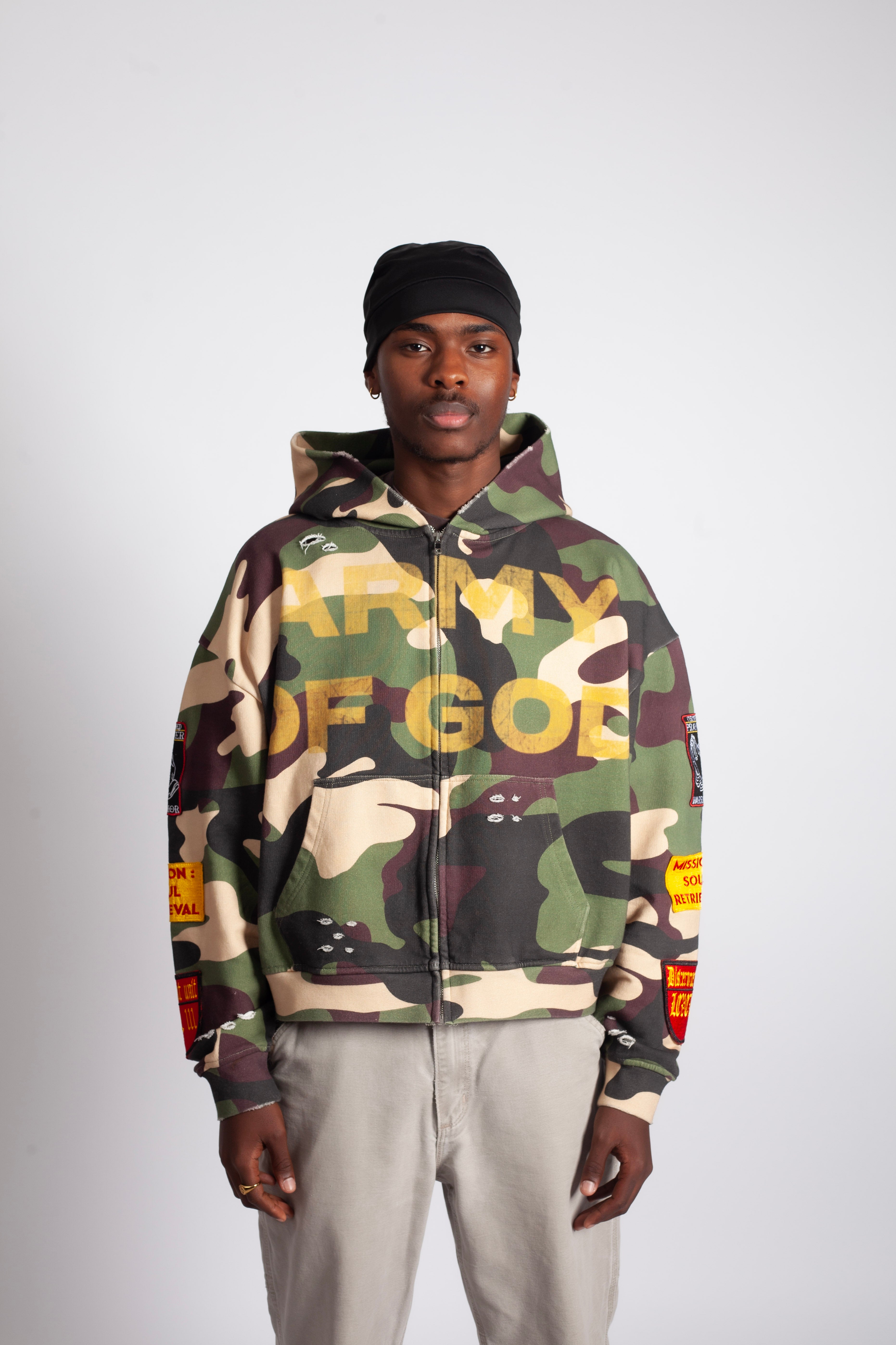 "Army of God" Zip-Up