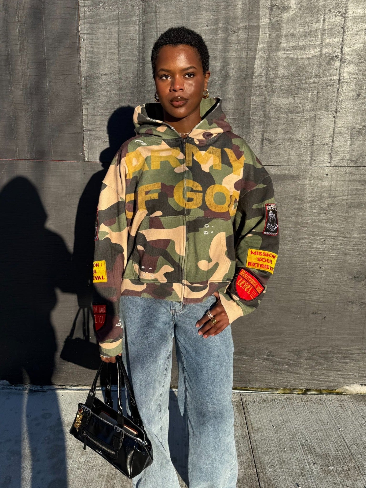 "Army of God" Zip-Up